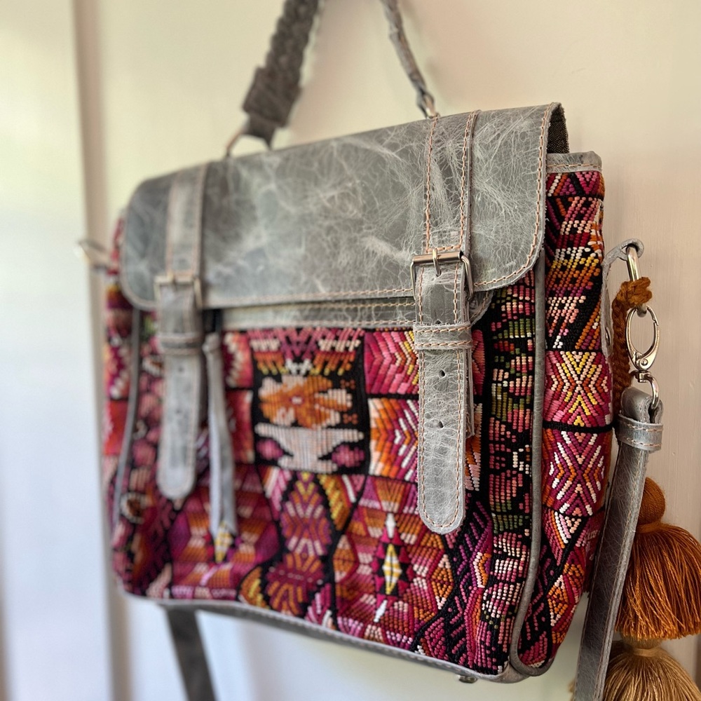 Hiptipico Standard Messenger Bag Guatemalan Artisanal